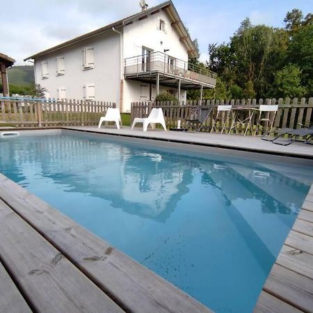 Appartement Au Calme Avec Vue Et Piscine Au Coeur Du Pays Basque Mauleon-Licharre Luaran gambar
